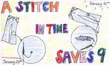 a stitch in time saves nine example